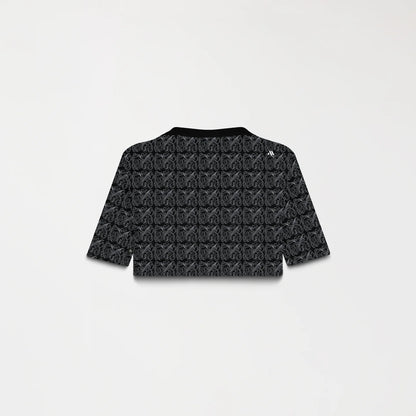 QINA CROP TOP WOMEN BLACK MONASTERY