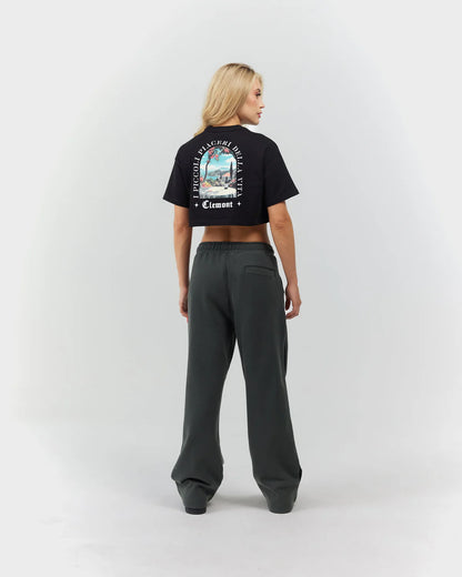 ARDENTE CROP TOP BLACK CLEMONT