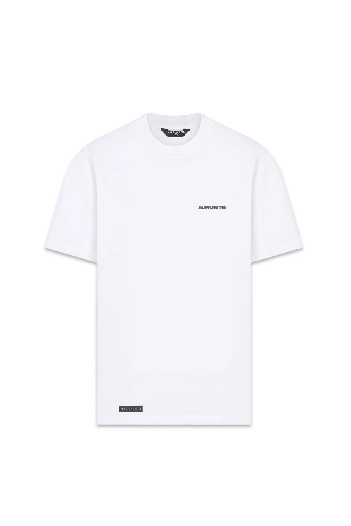 LINE REGULAR T-SHIRT WHITE AURUM