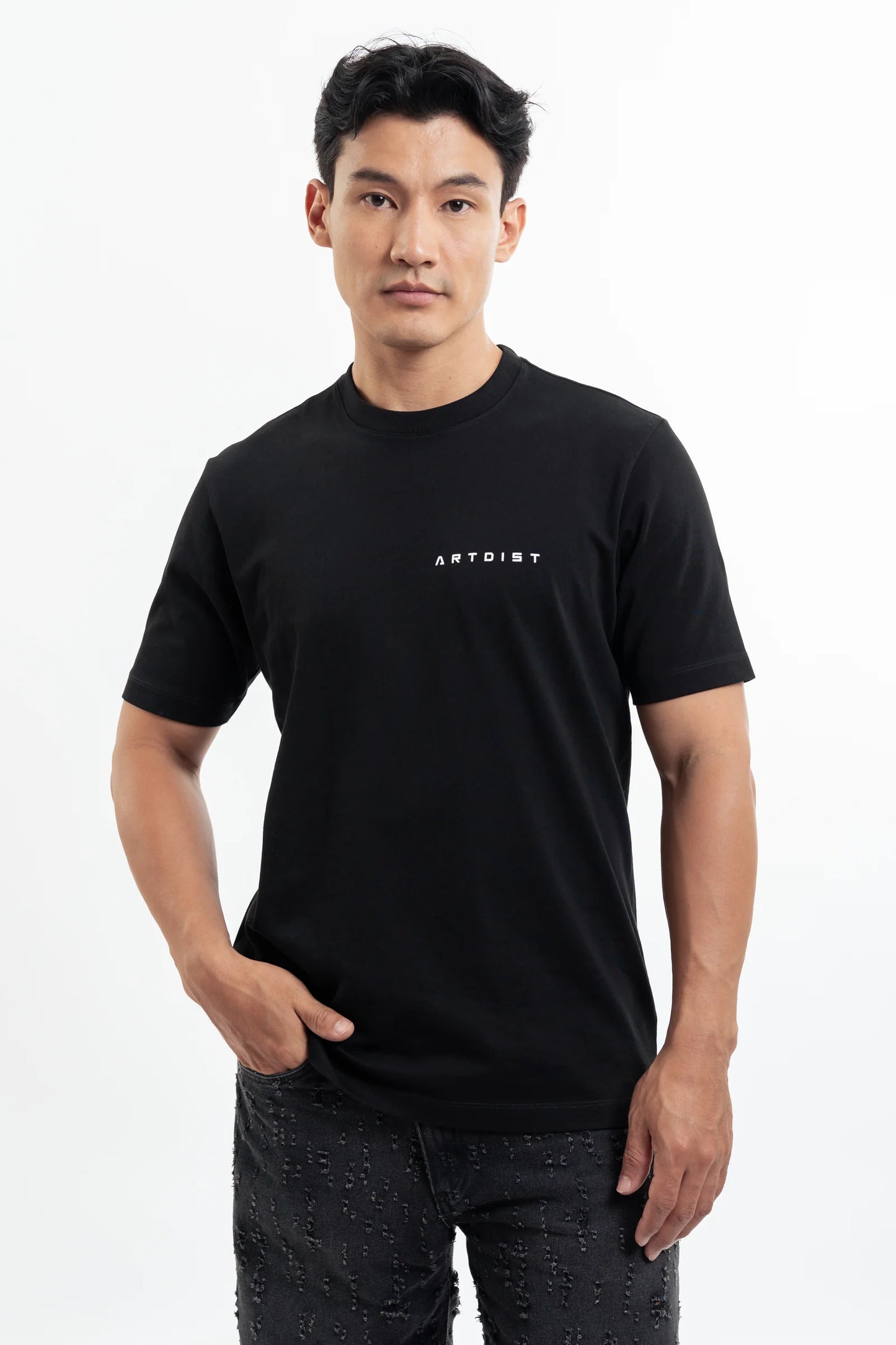 CORE T-SHIRT BLACK ARTDIST