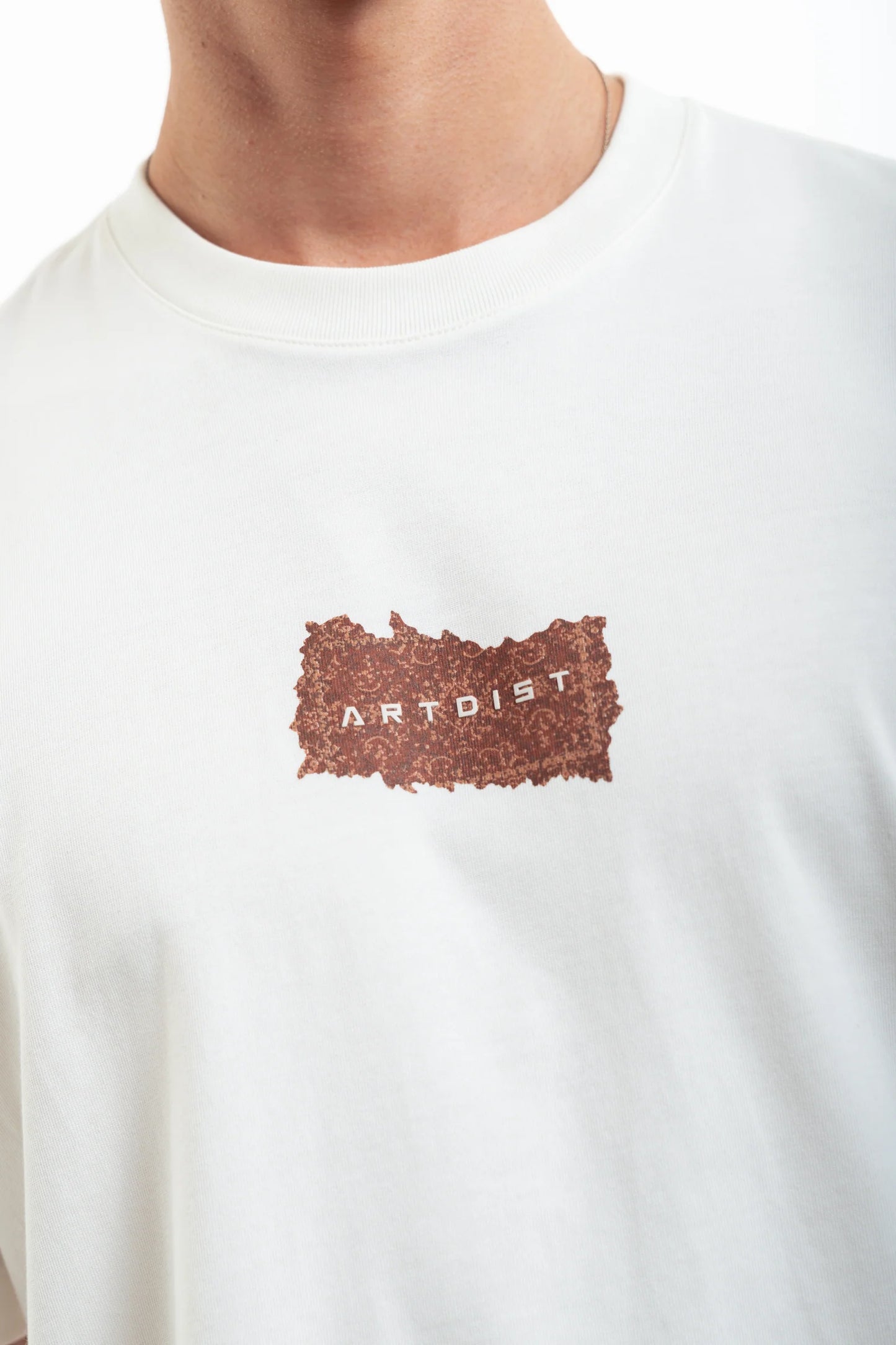 ZAFIR T-SHIRT IVORY ARTDIST