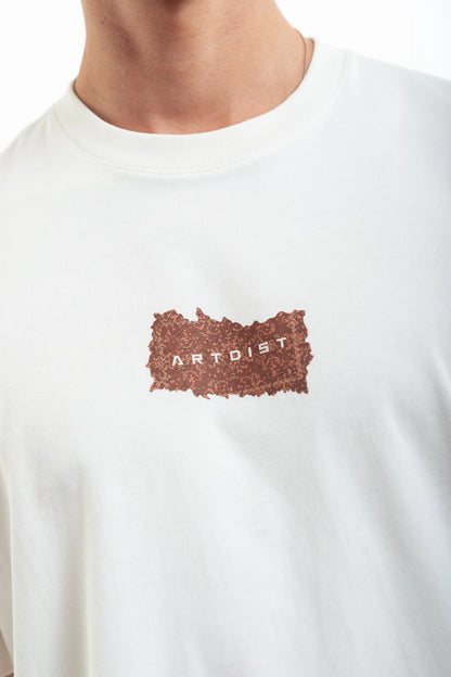 ZAFIR T-SHIRT IVORY ARTDIST