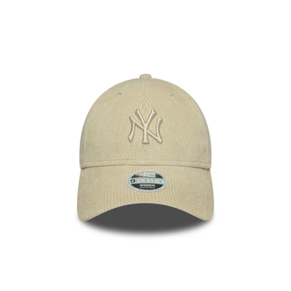 New York Yankees MLB Cord 9FORTY Ajustable Beige New Era