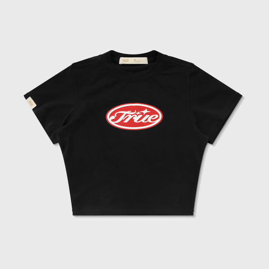 STAMP TEE BLACK TRUE