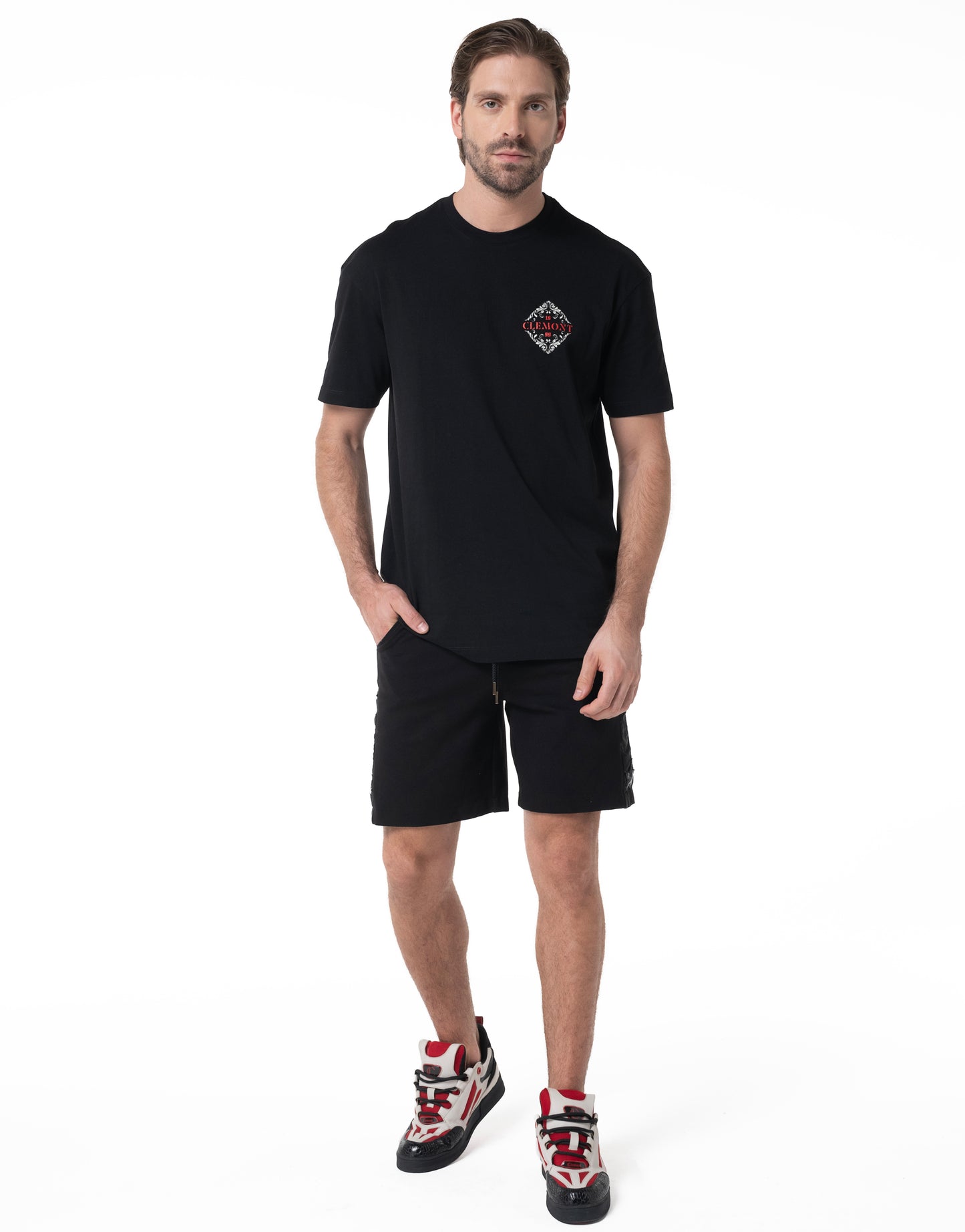 ECLISSATO CAMISETA NEGRO CLEMONT