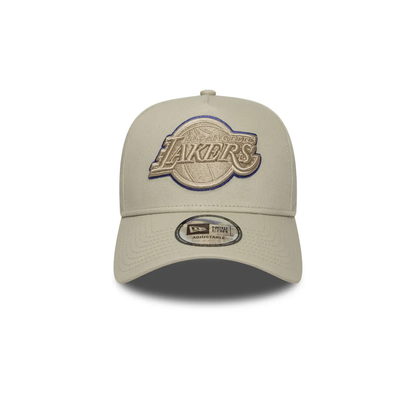 Los Angeles Lakers NBA Team Outline 9FORTY Ajustable Beige Unisex New Era