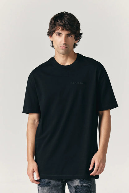 ALLEGRO T-SHIRT BLACK/BLACK CLEMONT