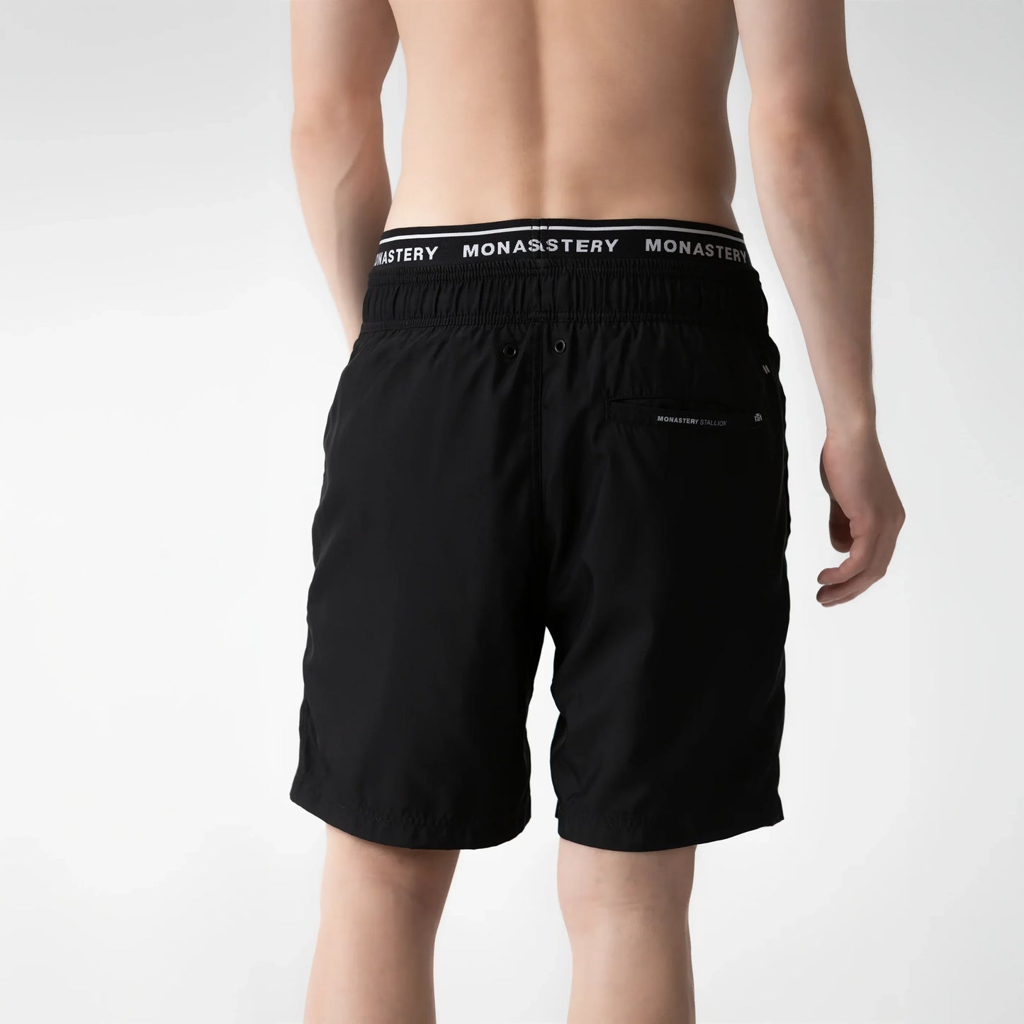 HWIN SWIMSHORT BLACK MONASTERY