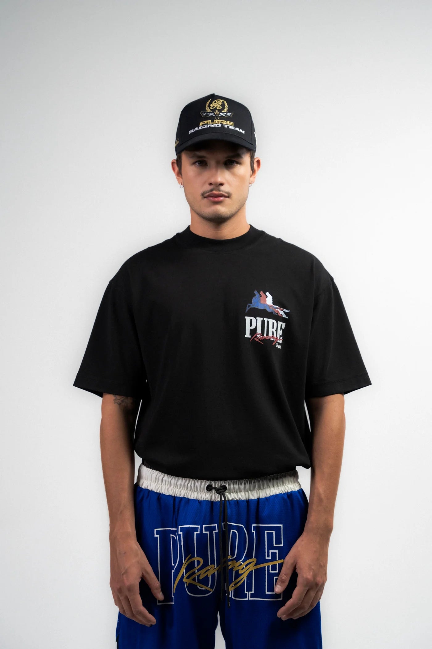 OVERDRIVE BLACK T-SHIRT PURE