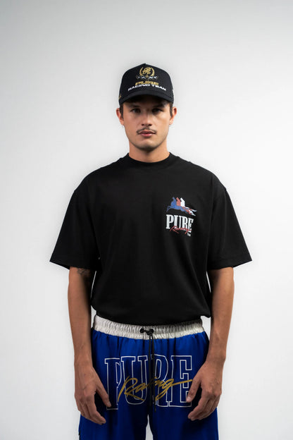 OVERDRIVE BLACK T-SHIRT PURE