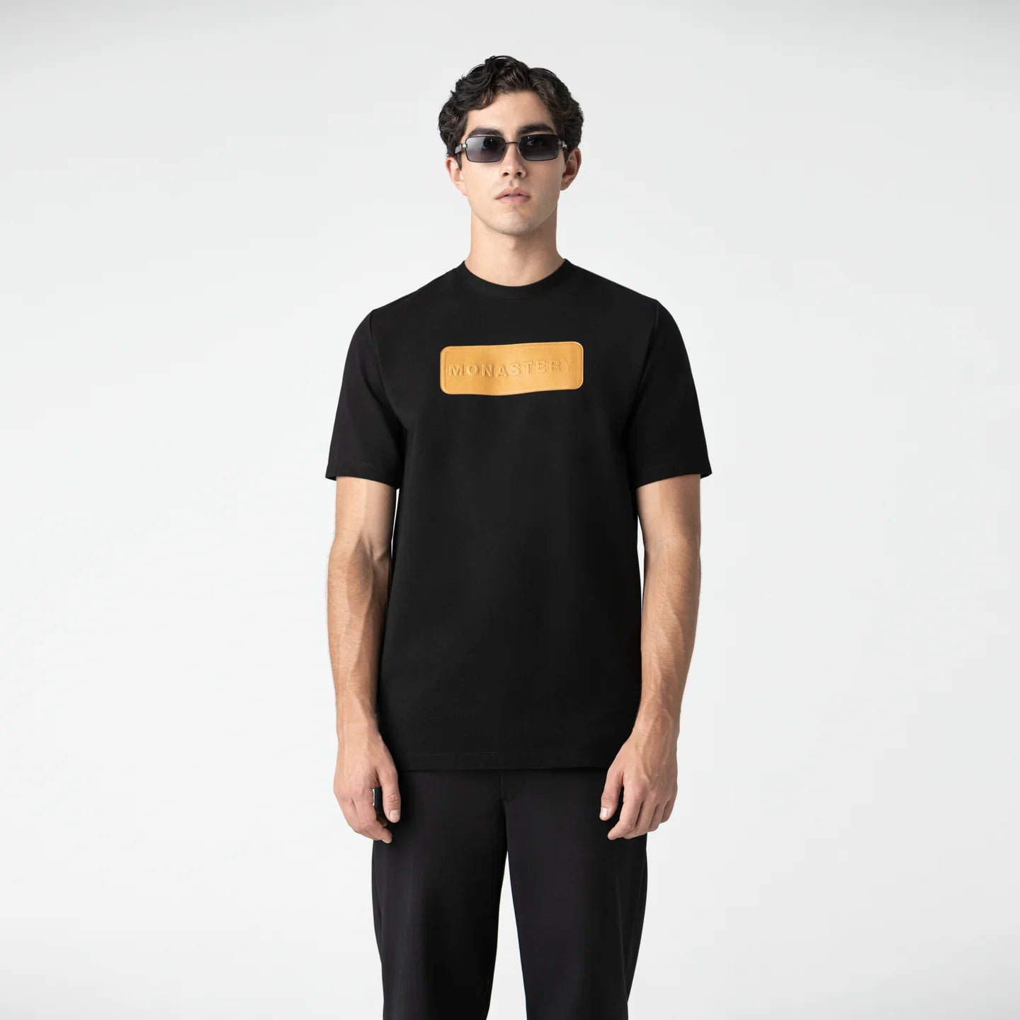 LEONIDAS T-SHIRT BLACK MONASTERY