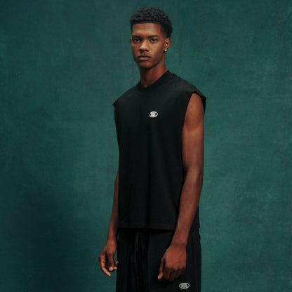 True Uniform Tank Top Black