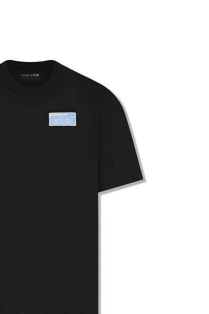 PATCH SEMI OVERSIZED T-SHIRT AURUM