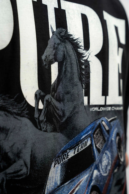 OVERDRIVE BLACK T-SHIRT PURE