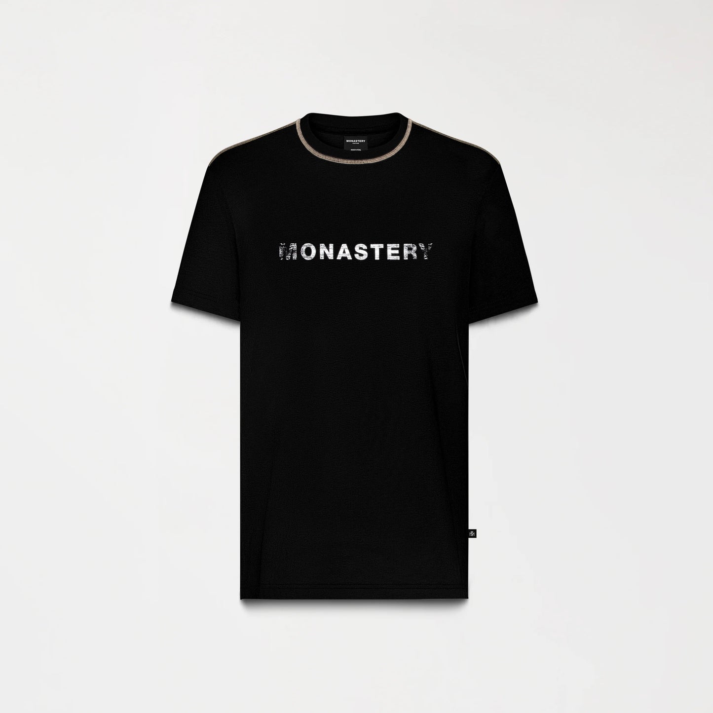 WESLEY T-SHIRT BLACK MONASTERY