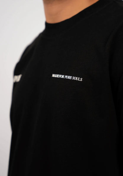 PURE BLACK REGULAR FIT PURE