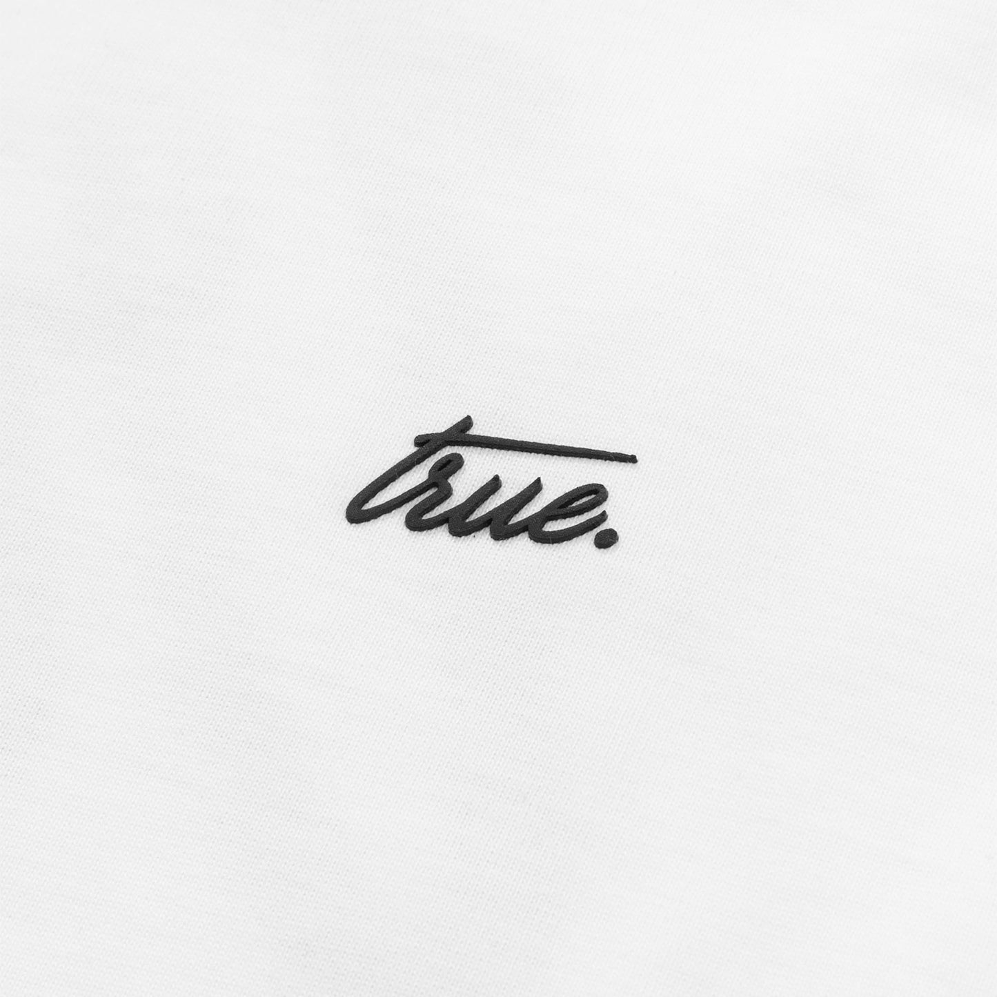 Cursive Logo T-Shirt White True