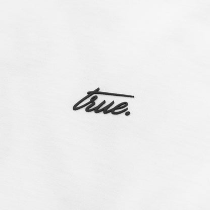 Cursive Logo T-Shirt White True