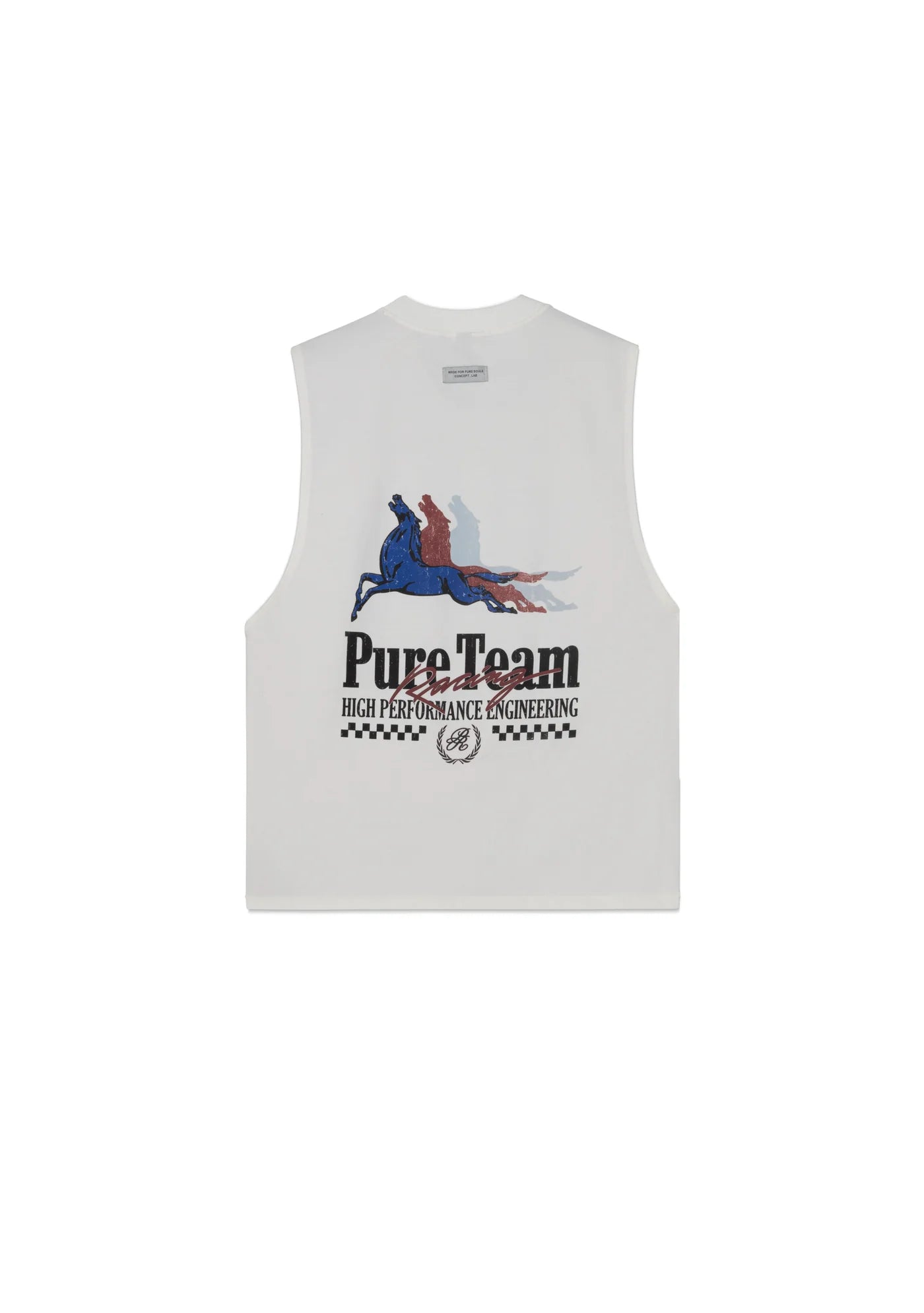 OVERDRIVE IVORY TANK TOP PURE