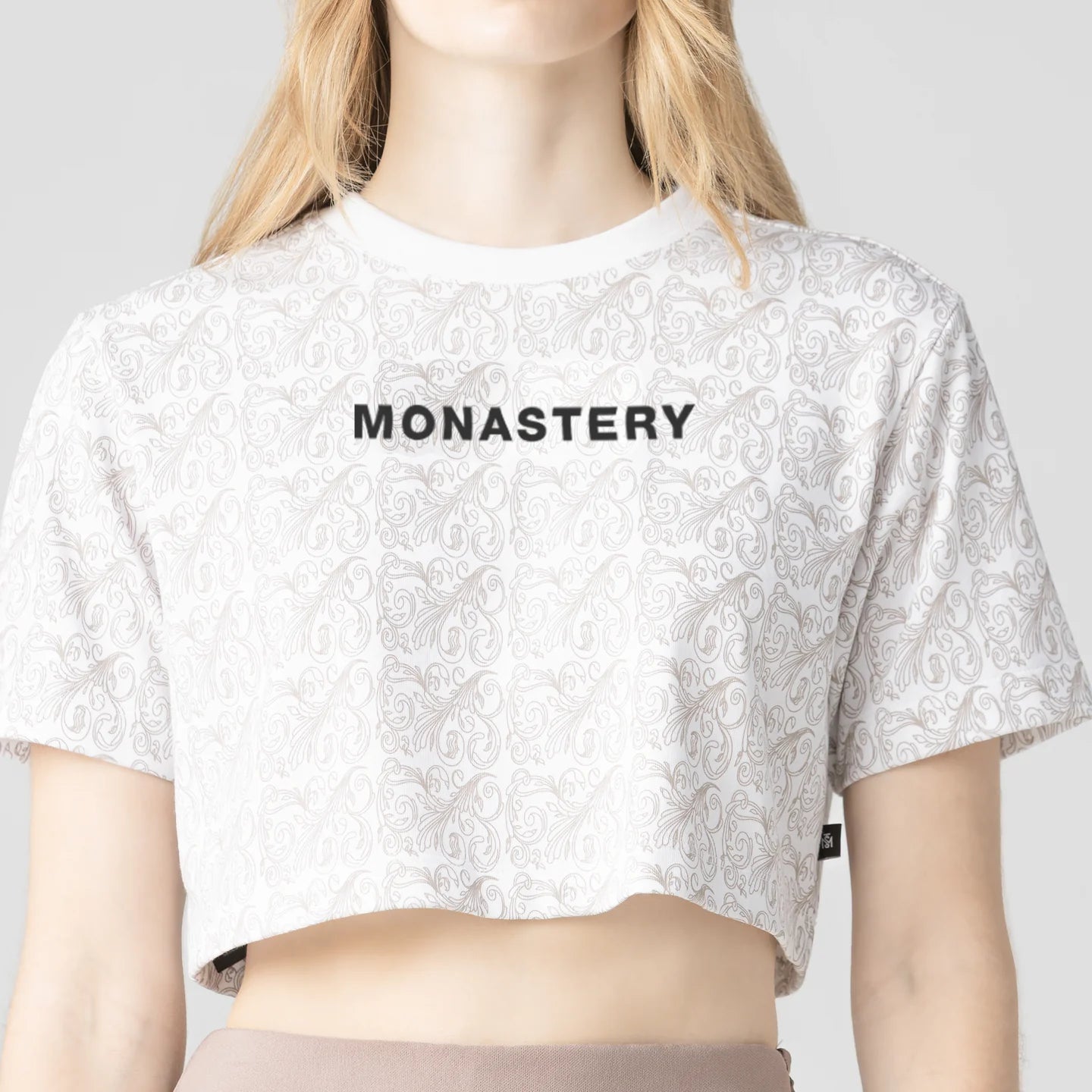 QINA CROP TOP WOMEN WHITE MONASTERY