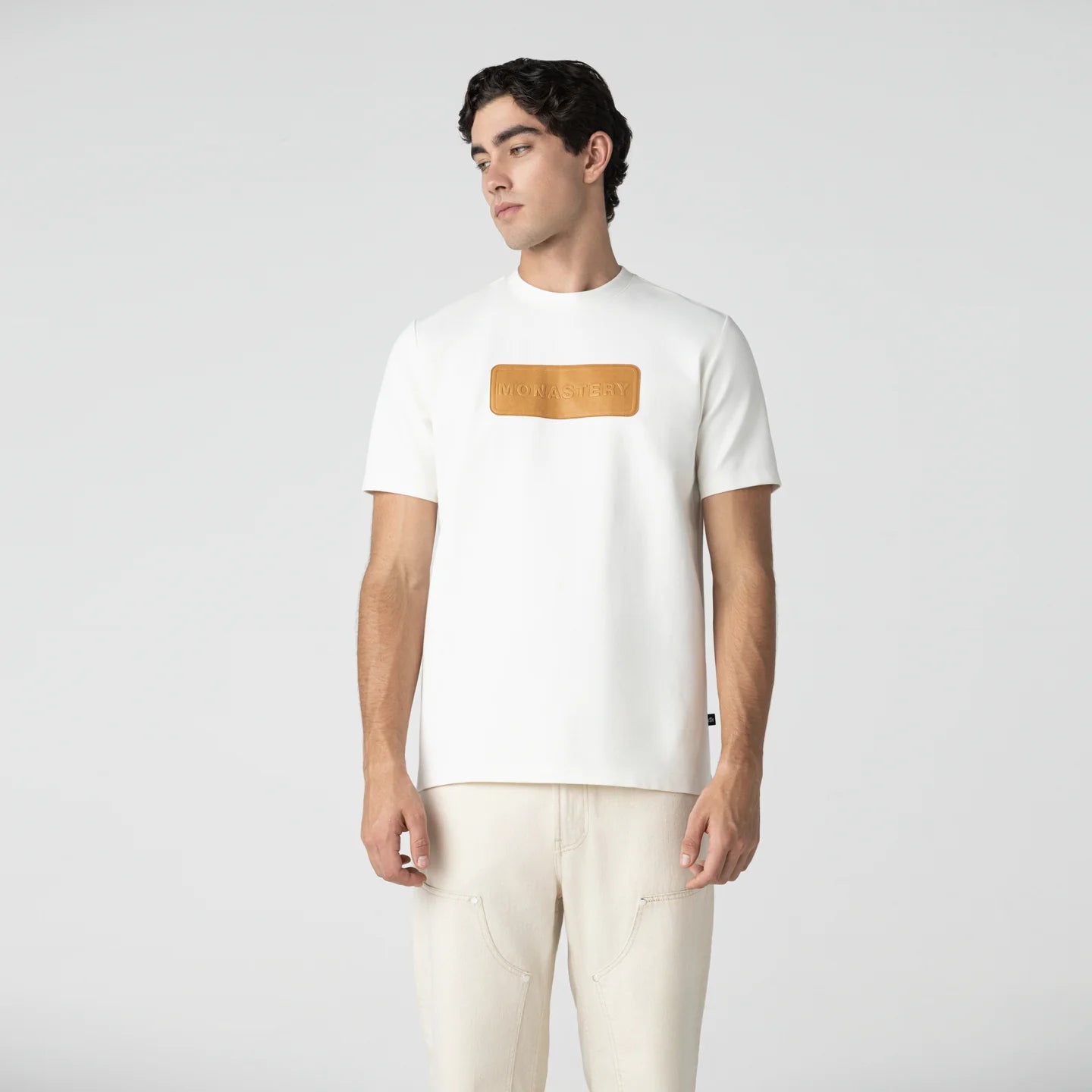 LEONIDAS T-SHIRT WHITE MONASTERY