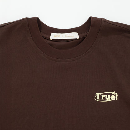 Everyday Logo T-Shirt Brown True