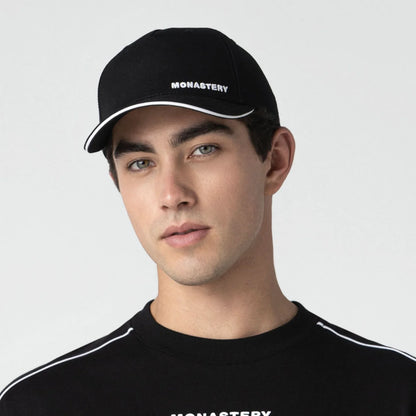 YANNI CAP UNISEX BLACK MONASTERY
