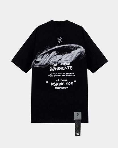 REBELLION REGULAR T-SHIRT Y/OUT