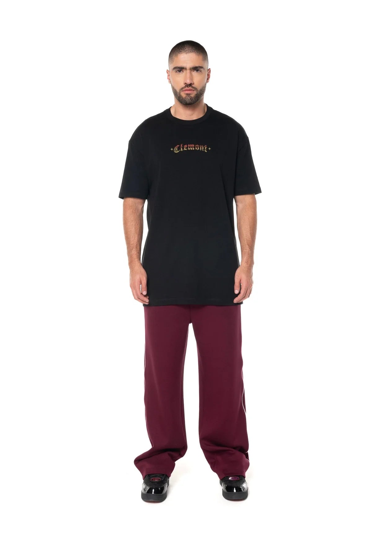 ABBRACCIO TSHIRT NEGRO CLEMONT