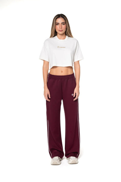 RISTORO CROP TOP OVERSIZED CREMA CLEMONT