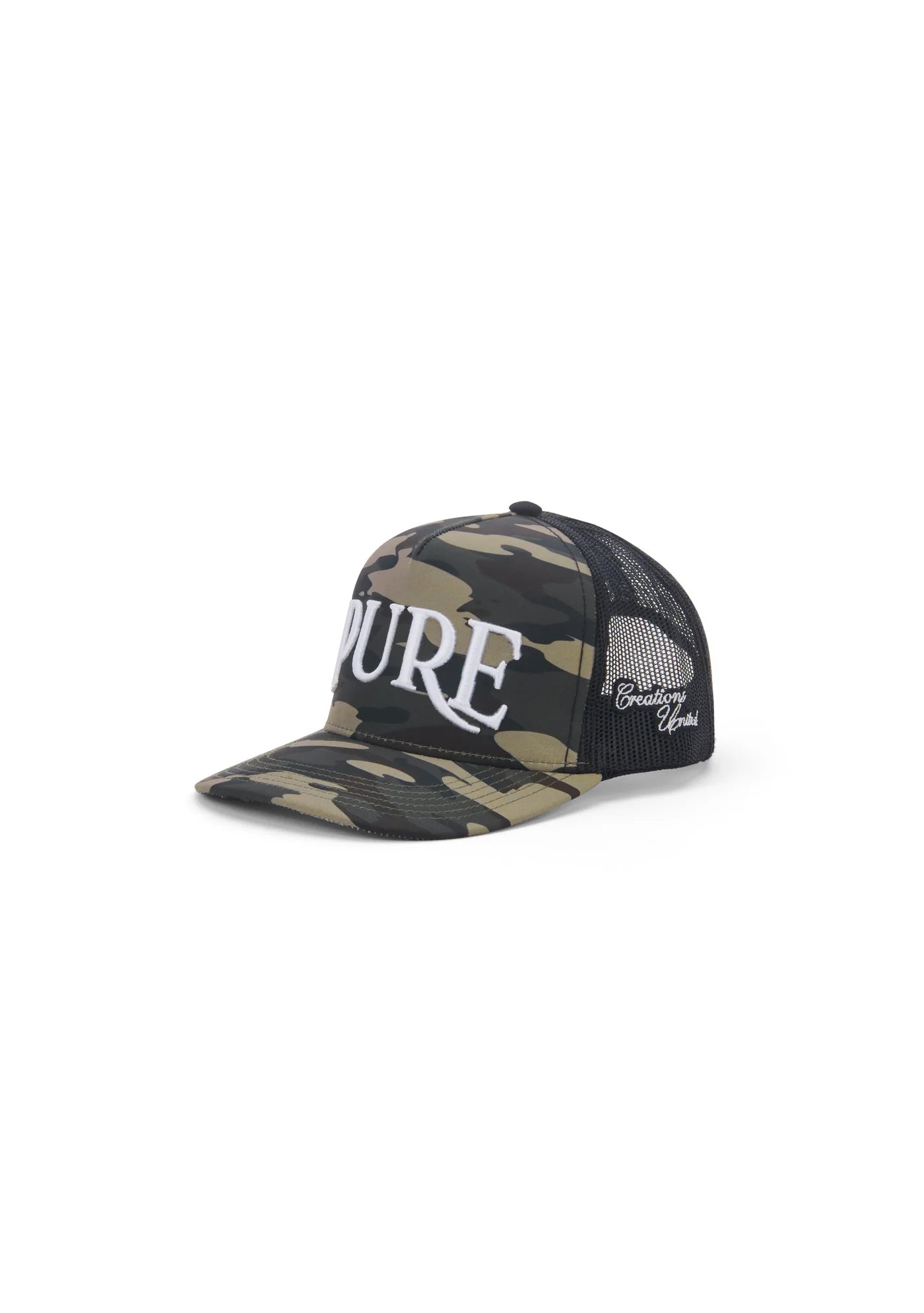 RUSTIC CAMOUFLAGED CAP PURE