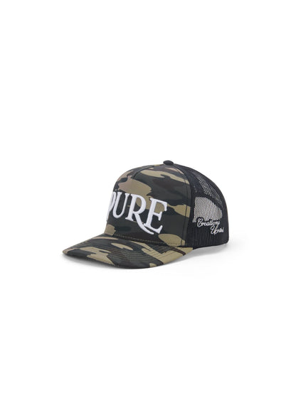 RUSTIC CAMOUFLAGED CAP PURE
