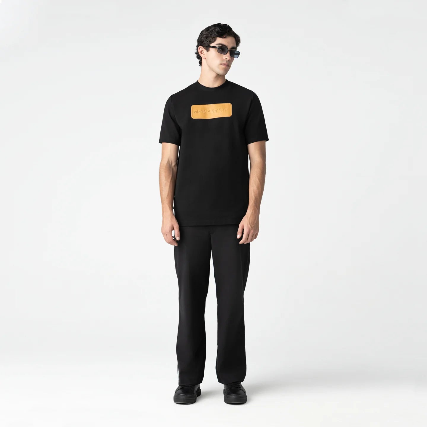 LEONIDAS T-SHIRT BLACK MONASTERY