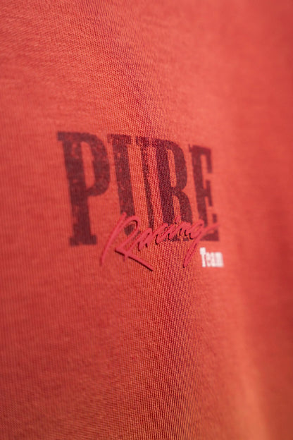 OVERDRIVE WASHED CLAY RED OVERSIZED PURE