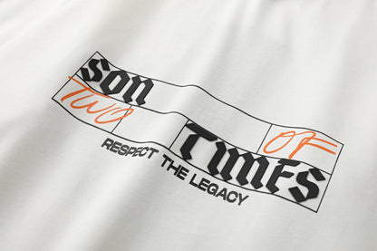 RAISED BY THE HILLS OVERSIZED WHITE SON OF SON