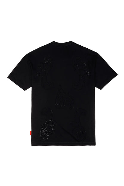 RILASCIO T-SHIRT NEGRO CLEMONT