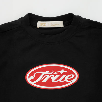 STAMP TEE BLACK TRUE