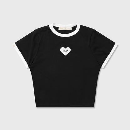 MEMORIES SLIM TEE BLACK TRUE