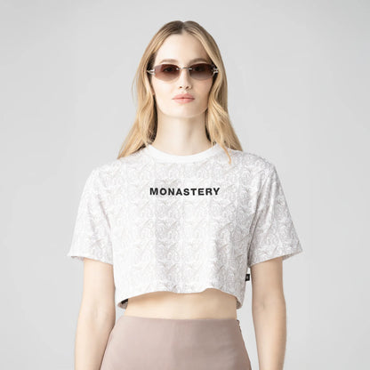 QINA CROP TOP WOMEN WHITE MONASTERY