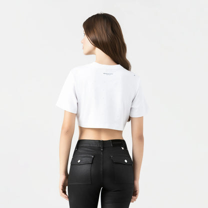 SORA CROP TOP WHITE MONASTERY