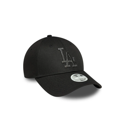 Los Angeles Dodgers MLB Metallic 9FORTY Ajustable Negro New Era