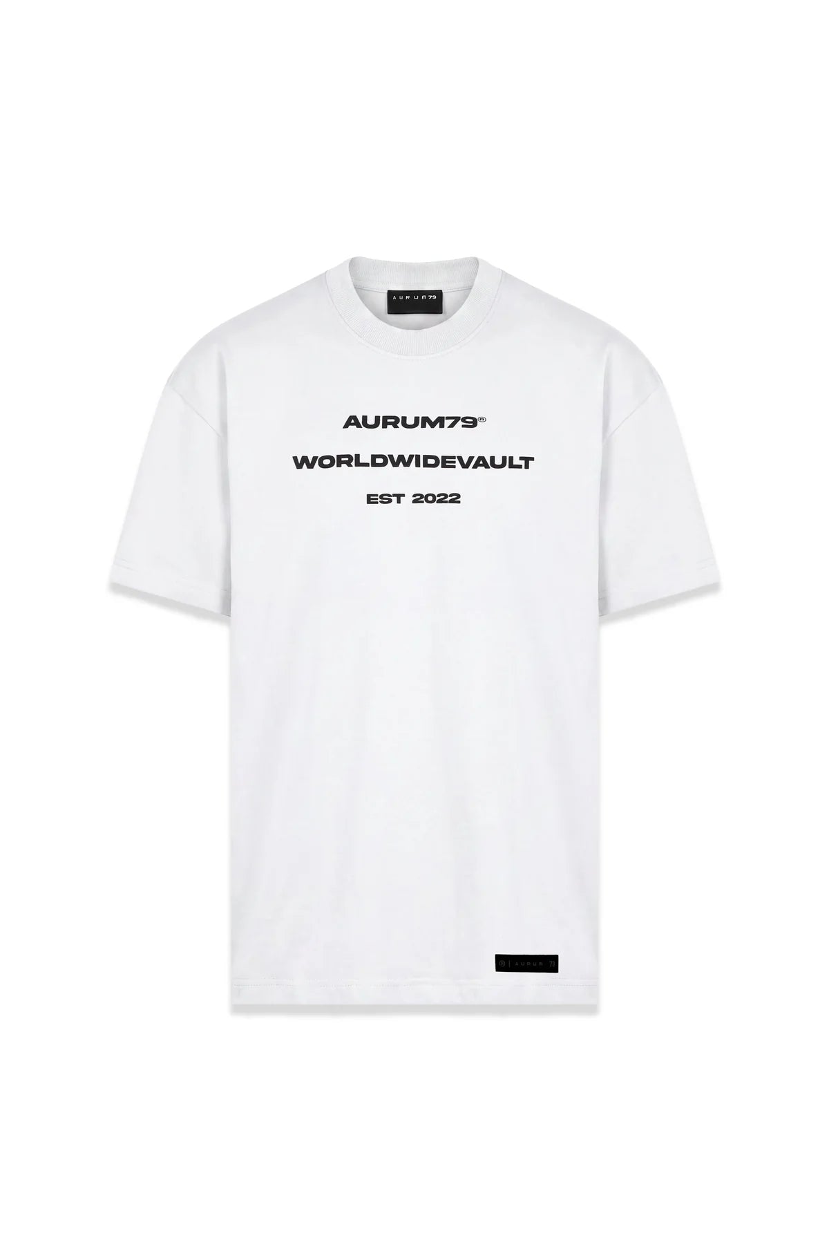 WORLD VAULT SEMI OVERSIZED T-SHIRT AURUM