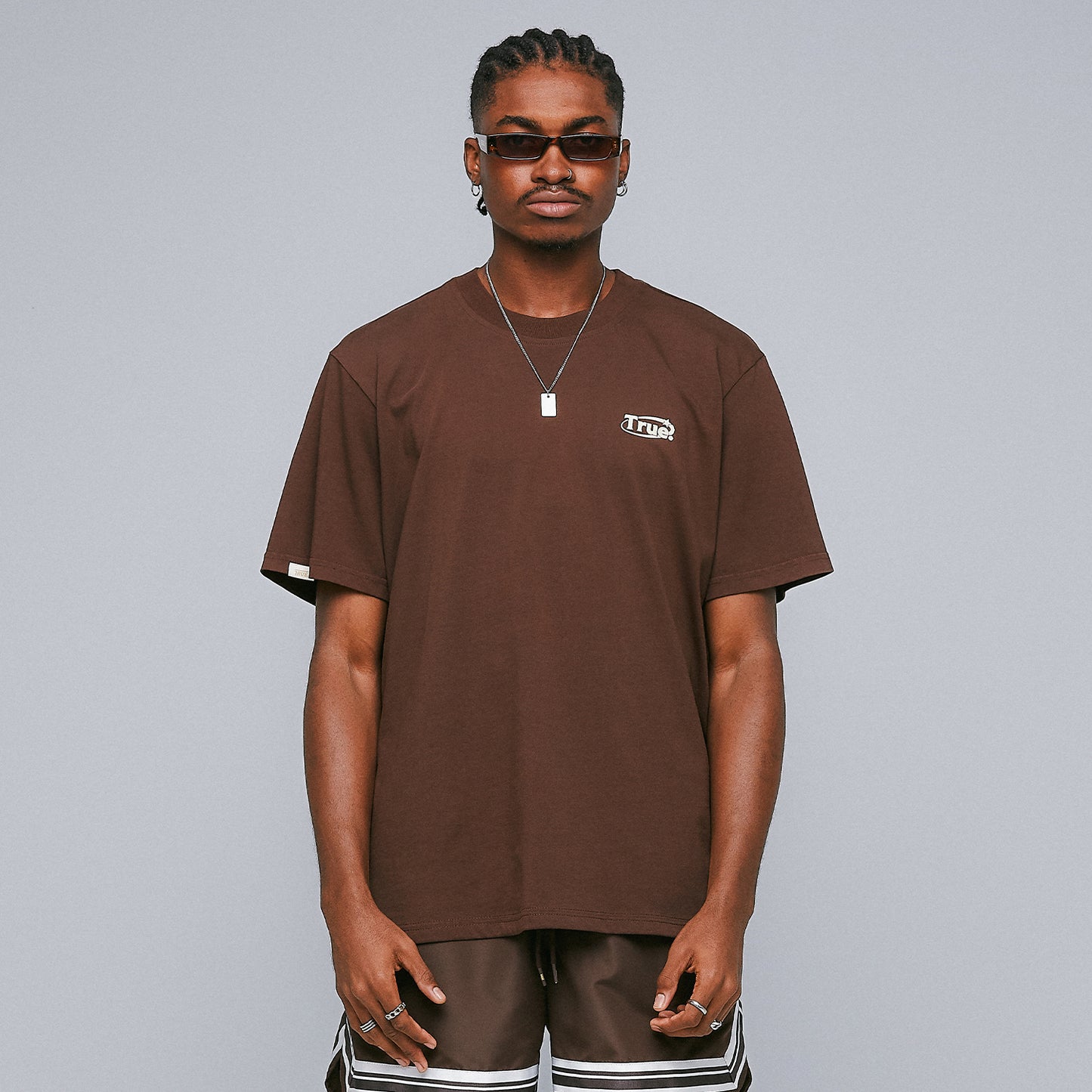 Everyday Logo T-Shirt Brown True