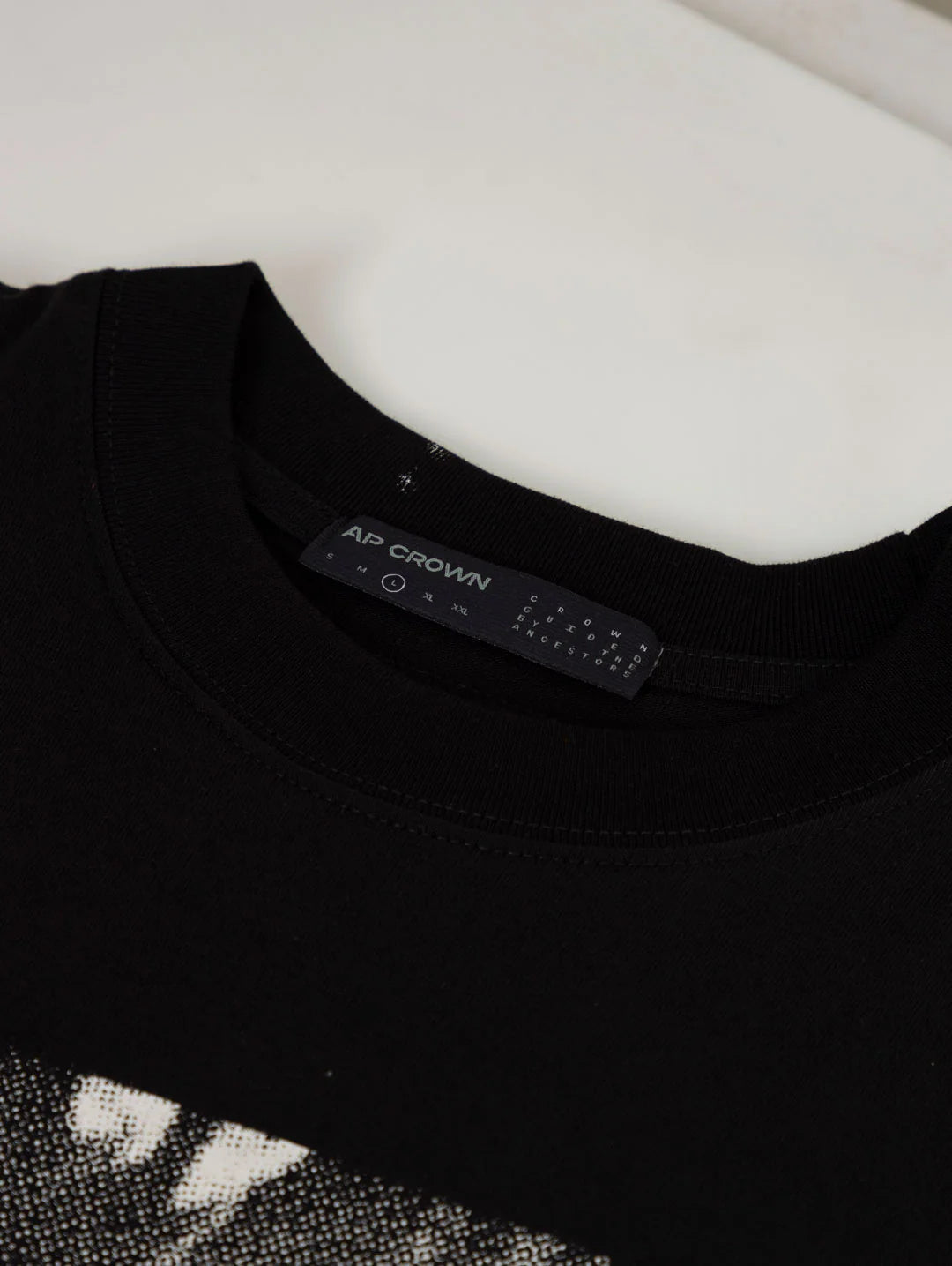 PHOTO OVERSIZED BLACK AP CROWN