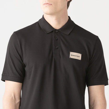 JANUS POLO MEN BLACK MONASTERY