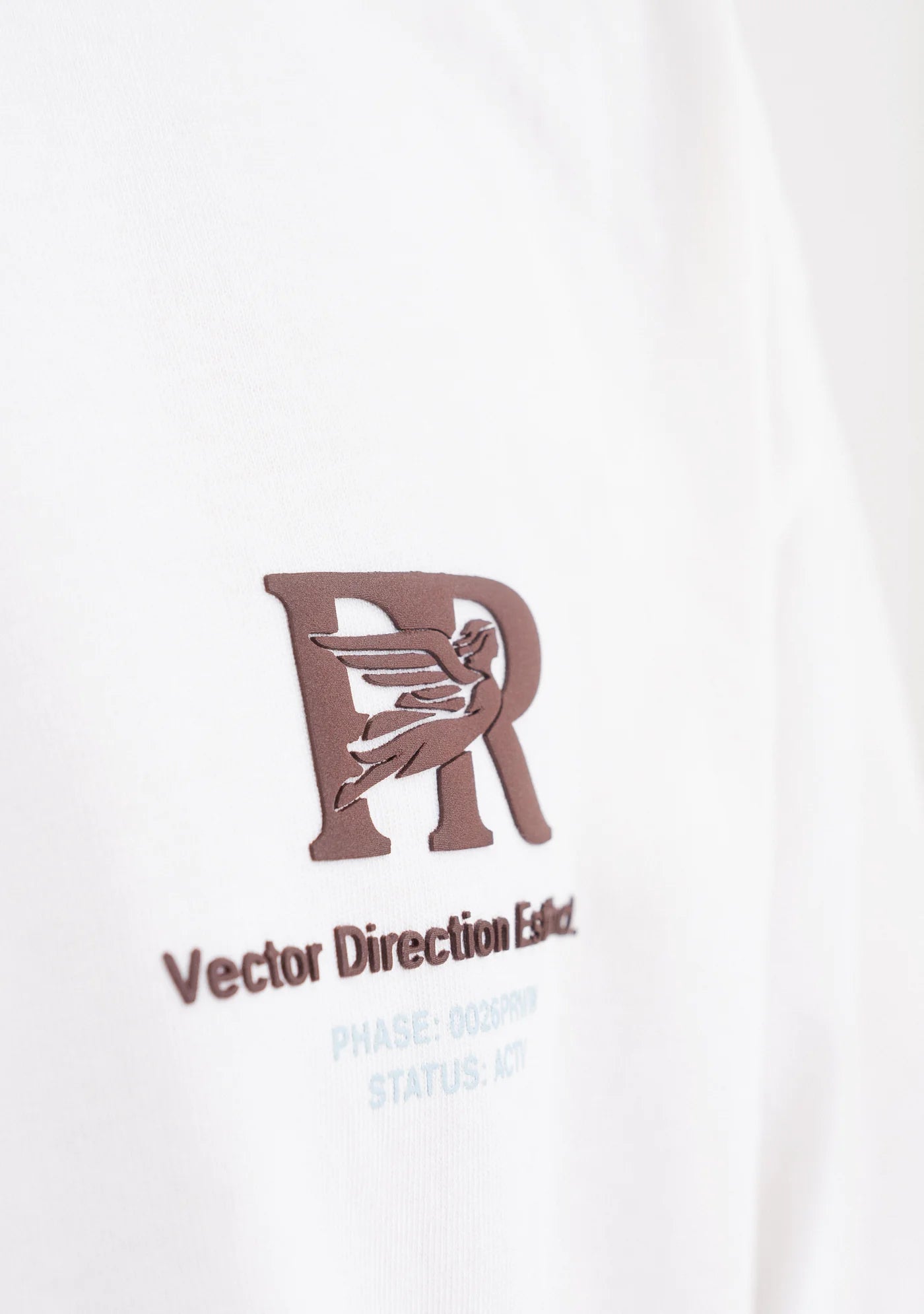 ACROSS THE LINES WHITE T-SHIRT PURE