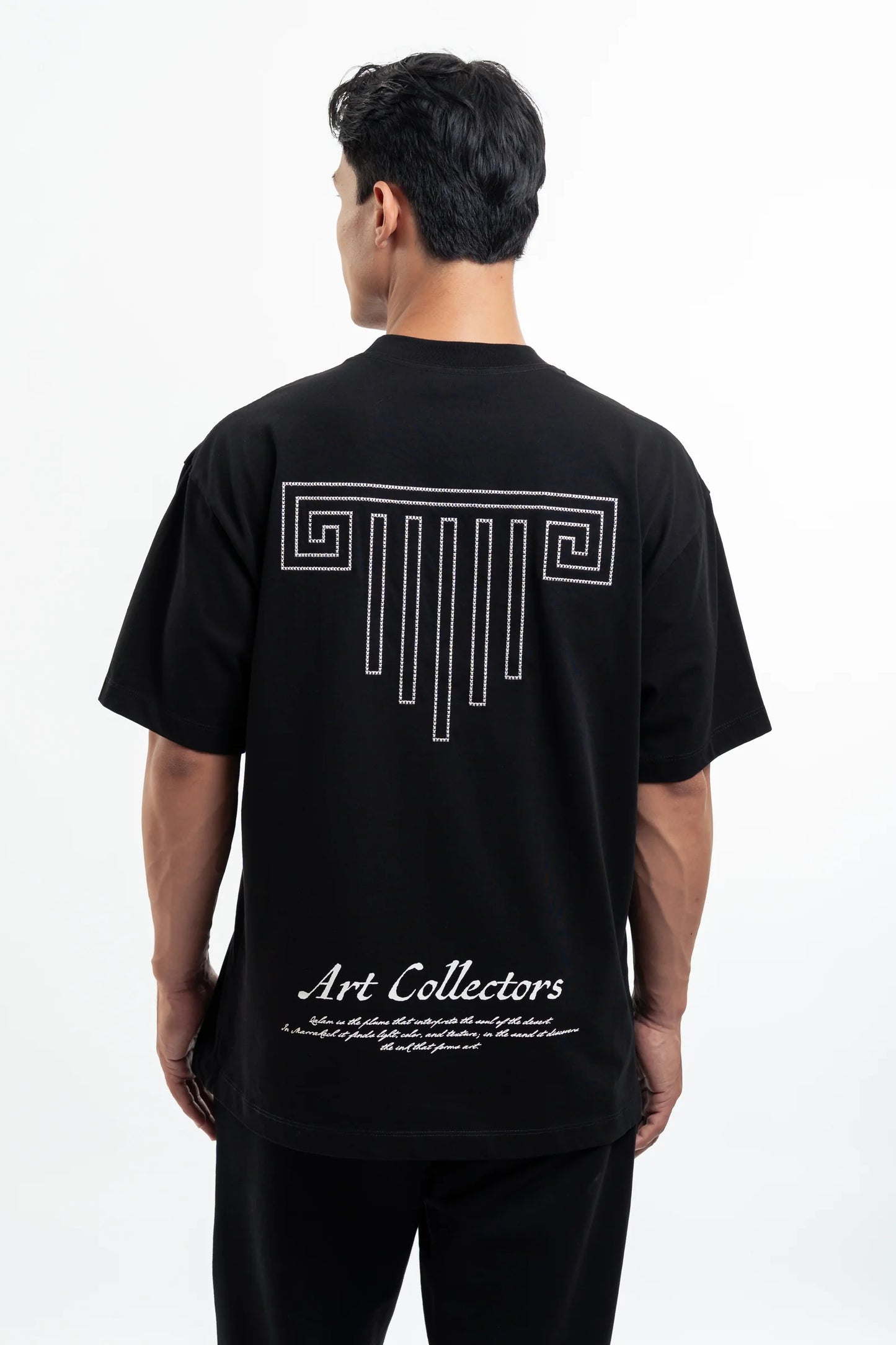 TRACE T-SHIRT BLACK ARTDIST