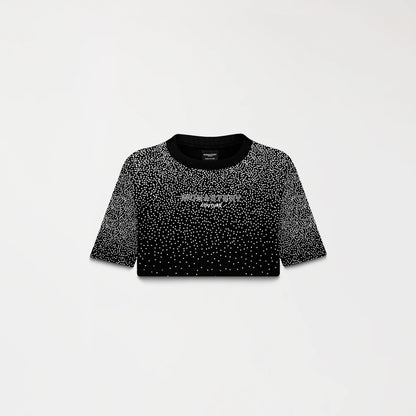 TESSIE CROP TOP BLACK MONASTERY