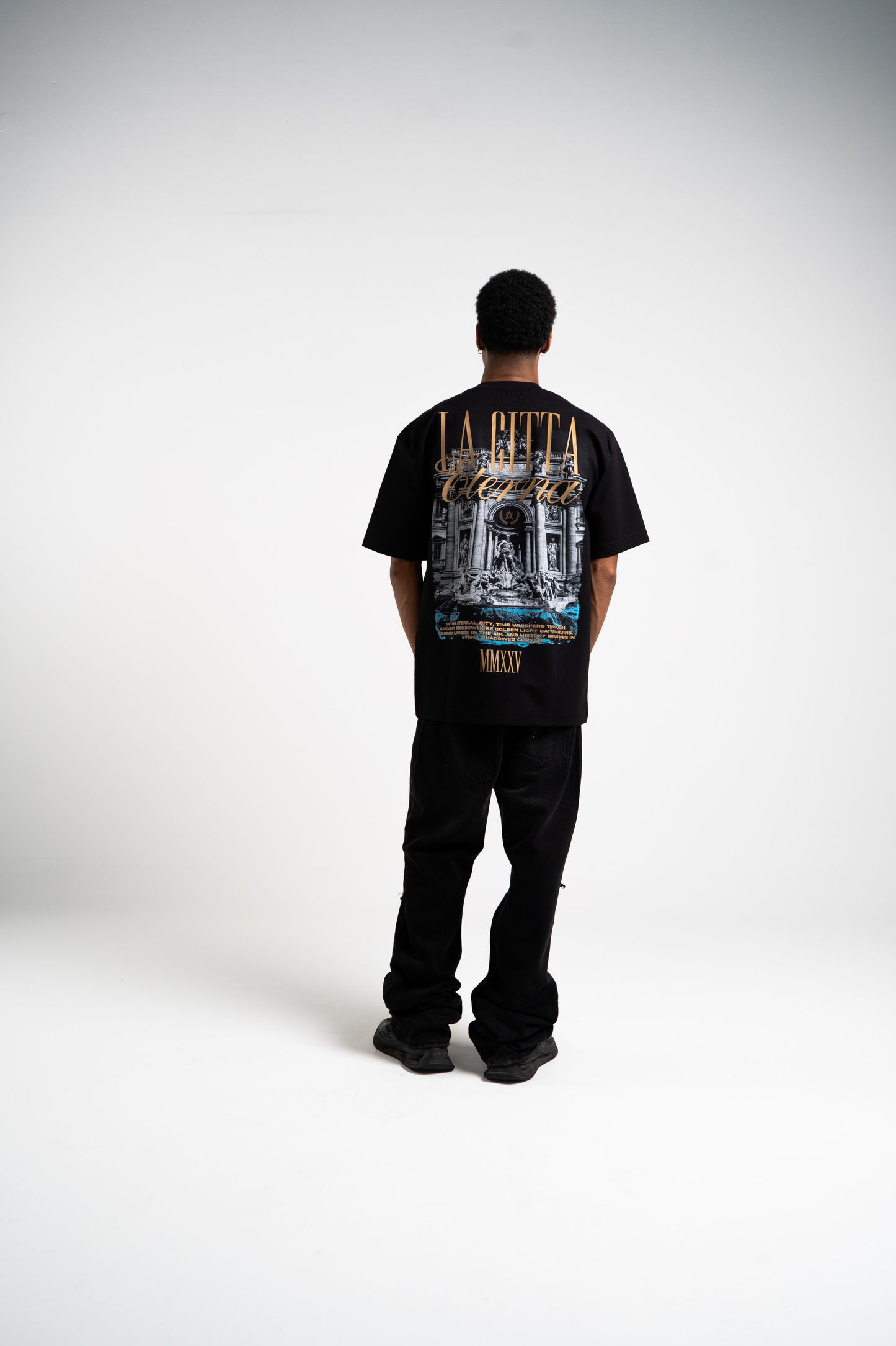 ROME OVERSIZED BLACK AURUM