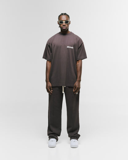 Camiseta Logo Oversized V4 - Café Chocolate MONOIC
